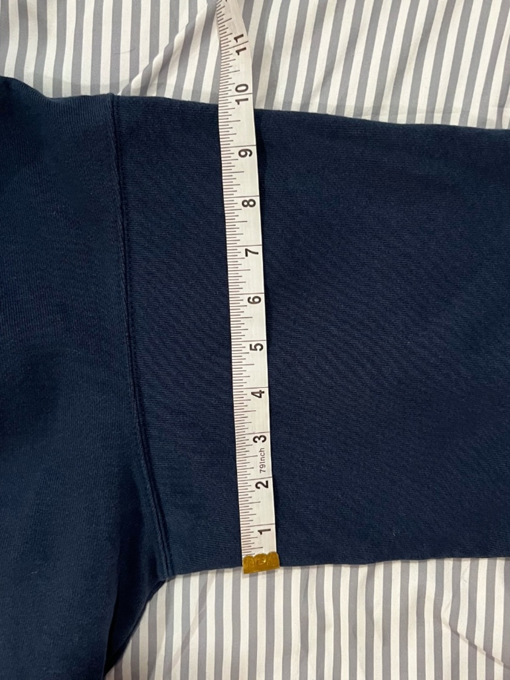 Dime Men's Crewneck Sweater in Navy - XXL - Picture 4 of 9